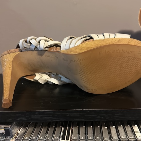 Libby.edelman white strappy heels - Picture 2 of 3